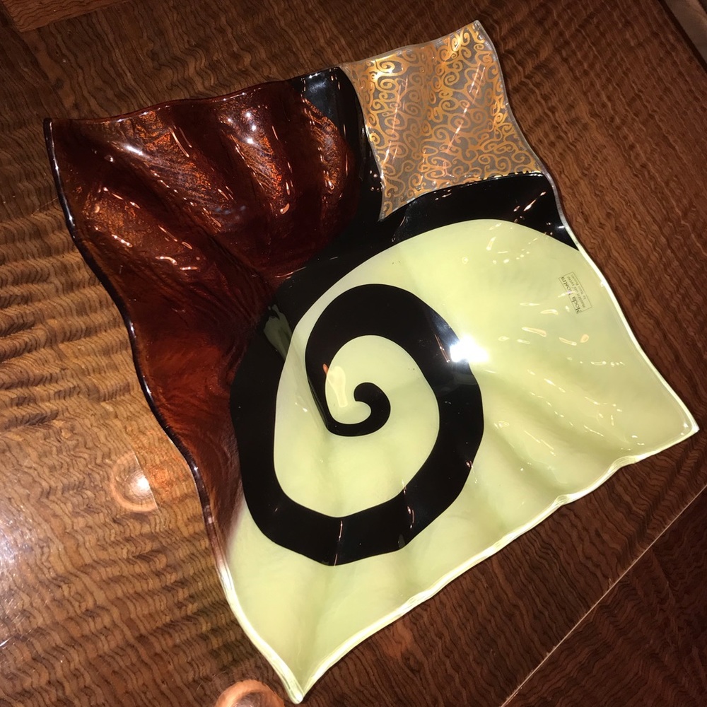 Glass Fruit Plate